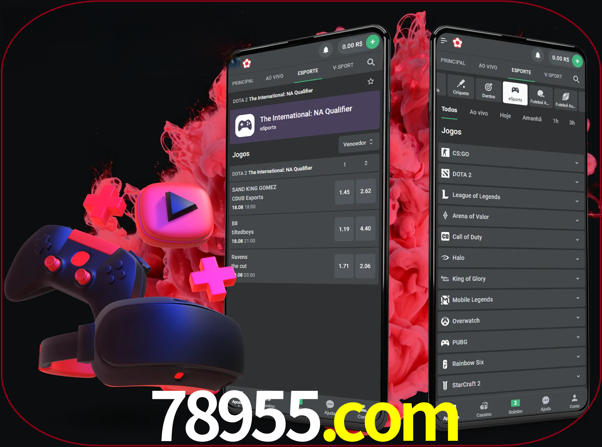 Para ter a aplicação móvel 78955 no seu smartphone, basta descarregar o ficheiro apk e seguir as instruções.