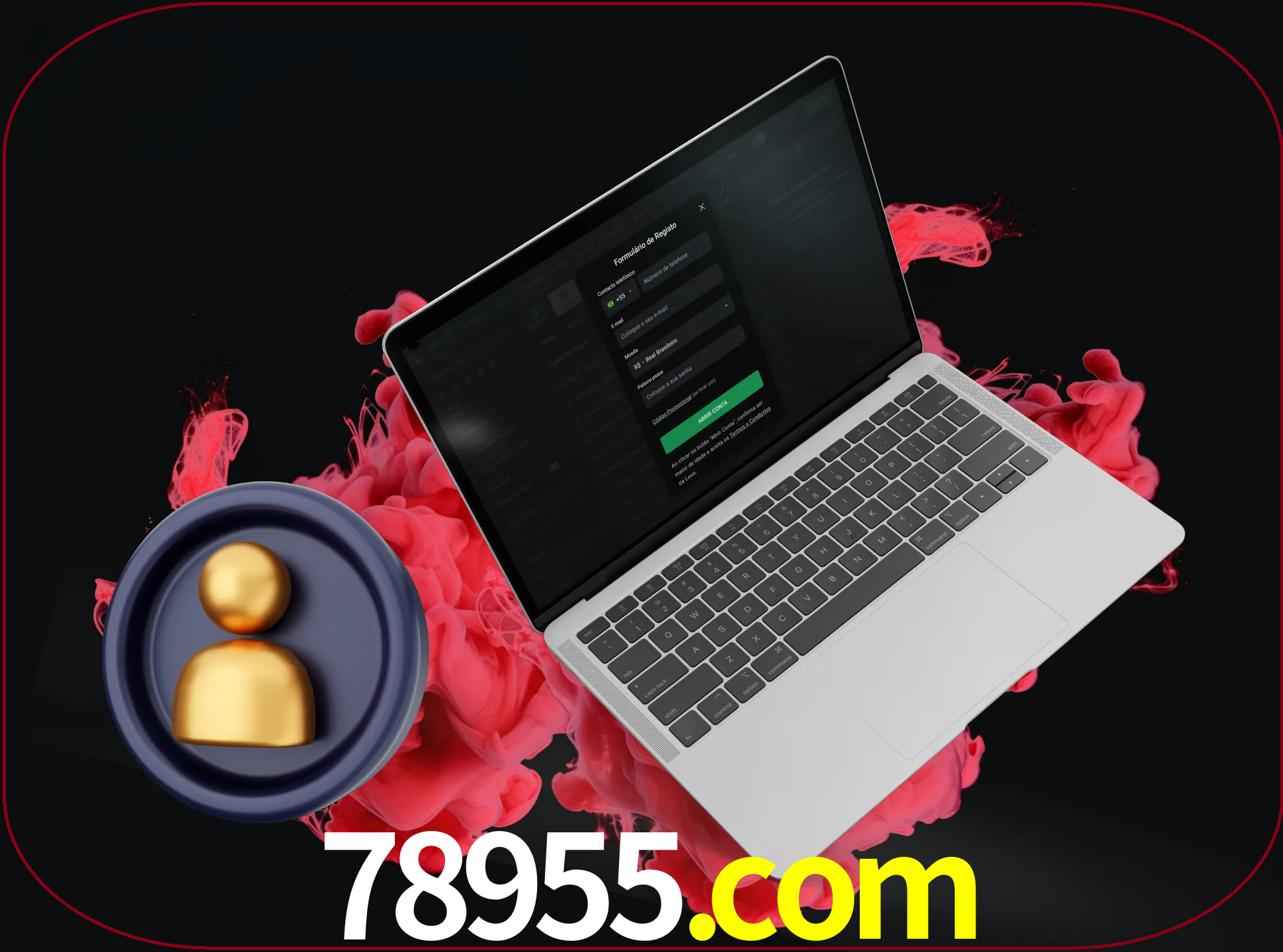 No cabeçalho do site 78955, clique no botão que o levará a um formulário especial onde terá de introduzir as suas informações actuais.