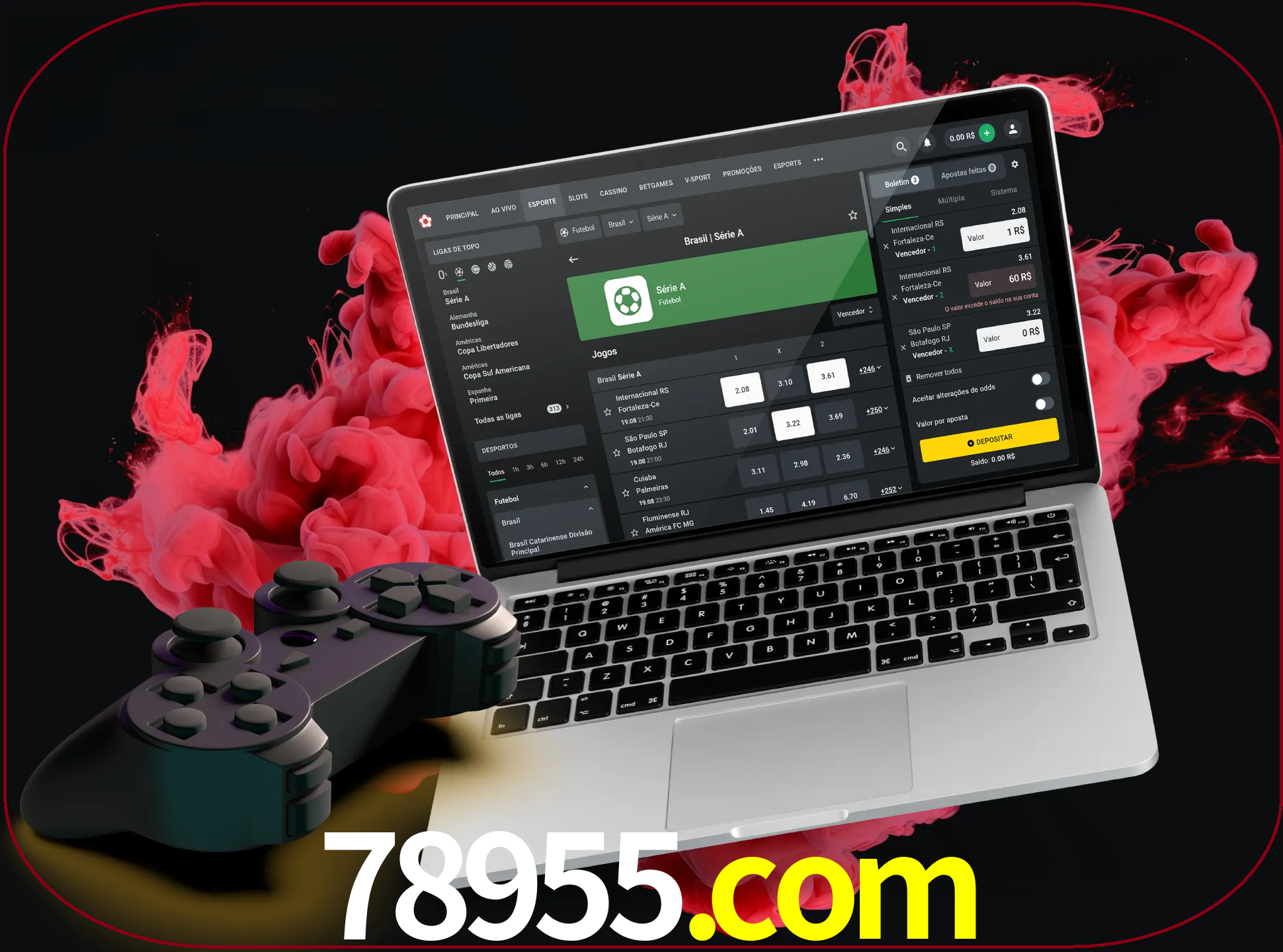 Visite a secção especial de jogos de vídeo em 78955 para descobrir em que jogos pode apostar e ganhar muito dinheiro.