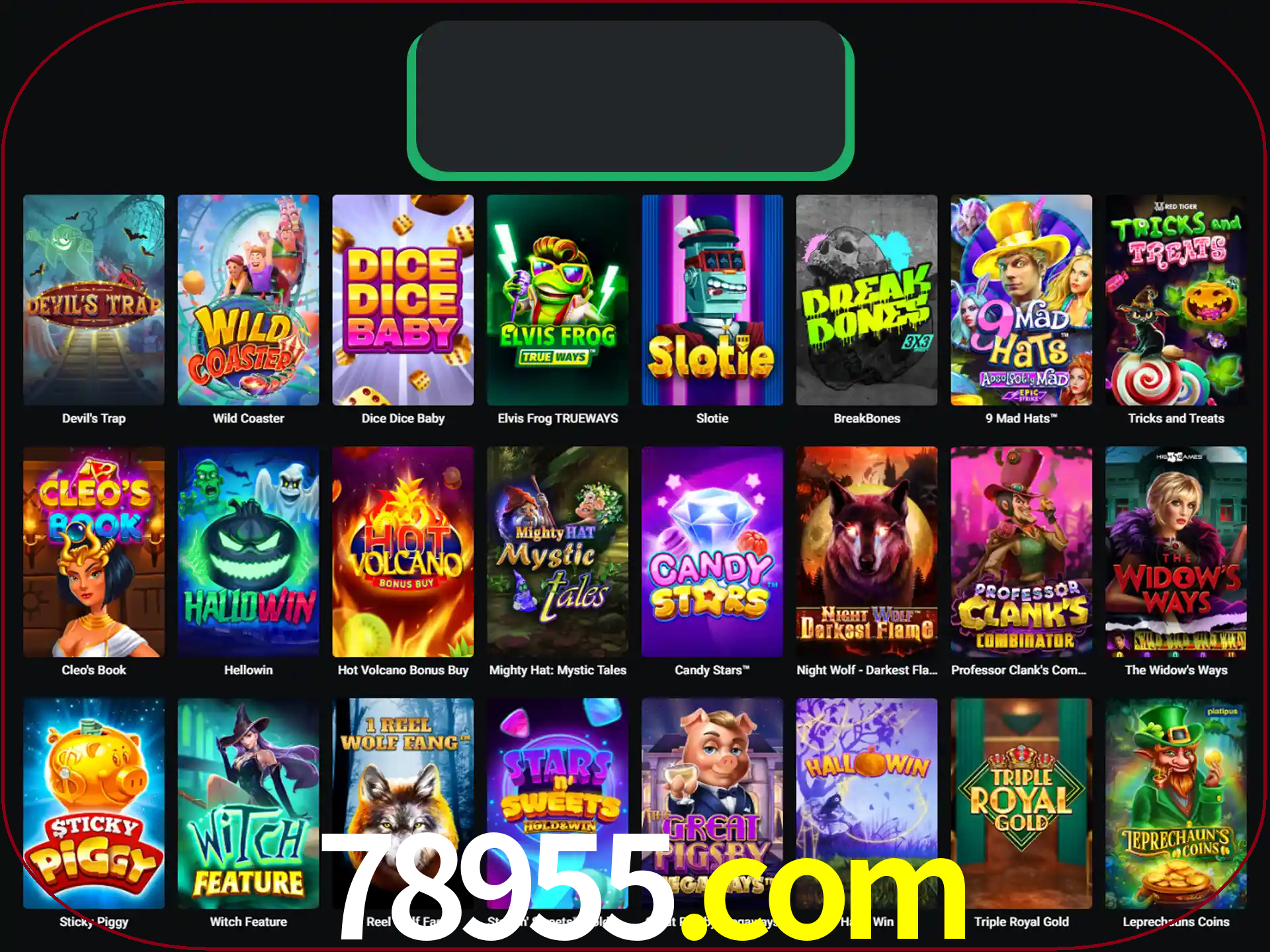 Procure por seus amados jogos de slot.