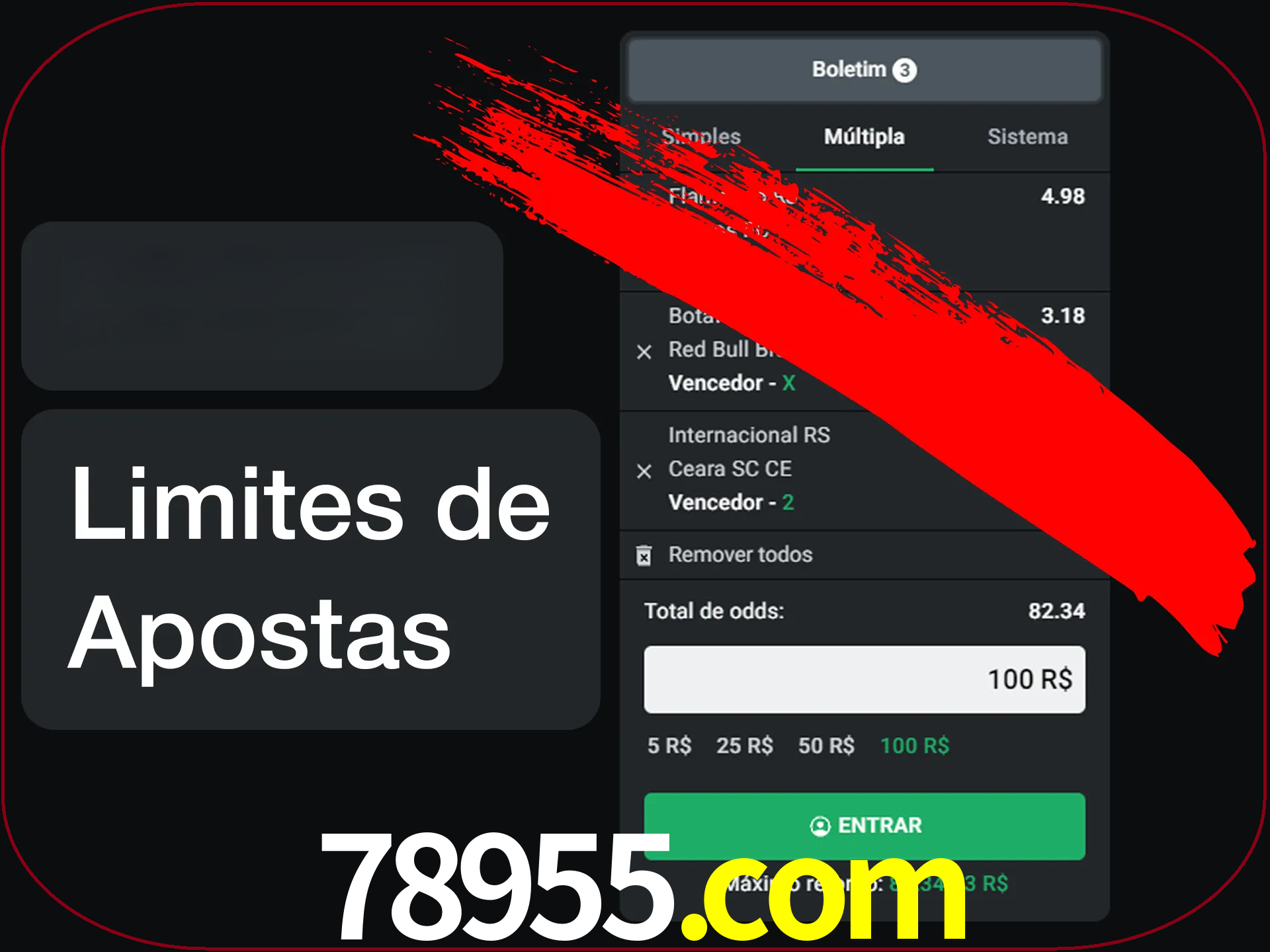Não faça apostas loucas.